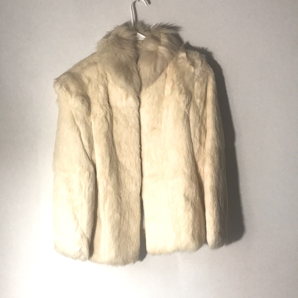 Vintage Flawless Rabbit Fur Coat Size M/L